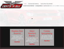 Tablet Screenshot of dentsnall.co.za